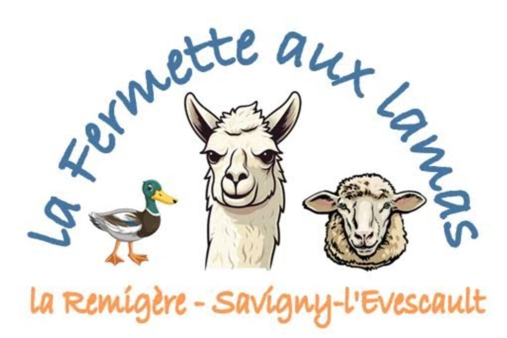 La Fermette Aux Lamas Savigny-Levescault Luaran gambar